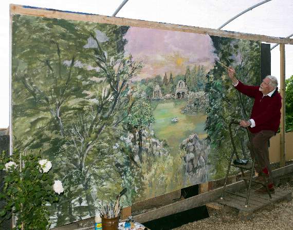 Charles Bone’s striking painting will be exhibited at Hampton Court this July