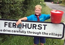 Volunteers help to clean up Fernhurst