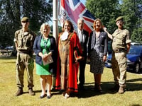 Waverley flies flag for armed forces