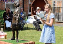 Sculpture celebrates South Farnham’s past