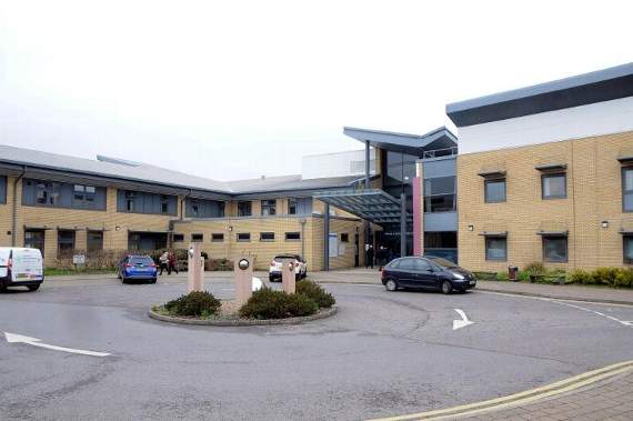 <p>Farnham Hospital.</p>