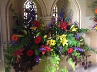 Church flower festival a blooming success!