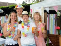 It was time to party  at Churt Village Fete