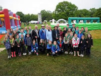 Scouts and Guides have Frantic fun at camp!