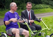 Cyclists can now go over the Surrey Hills and far, far away