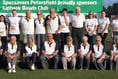 £900 bowling cheque a sight for sore eyes