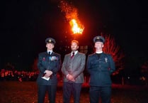 Beacon lit at castle to signify Battle's Over