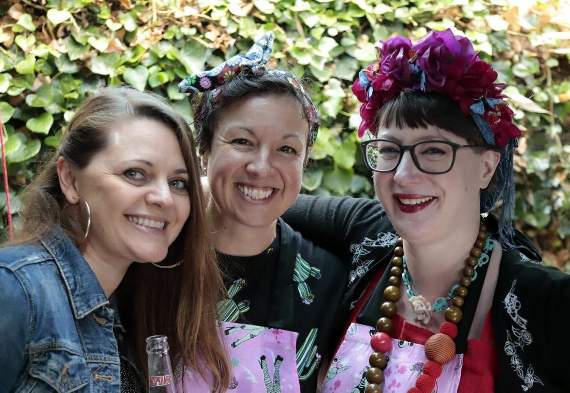 Katy Miller, Kate Quick and Liza Sawyer