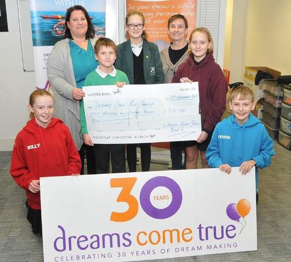 School leavers make dreams come true