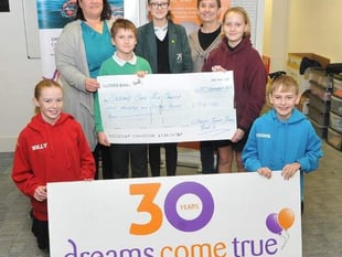 School leavers make dreams come true