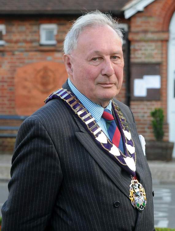 Haslemere mayor David Round