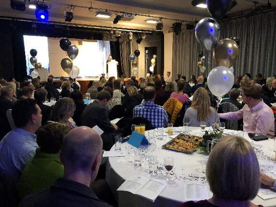 There was a real party atmosphere in Kilmorey Hall for the Royal’s awards night