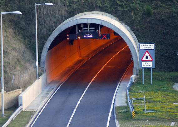 <p>The A3 tunnel</p>