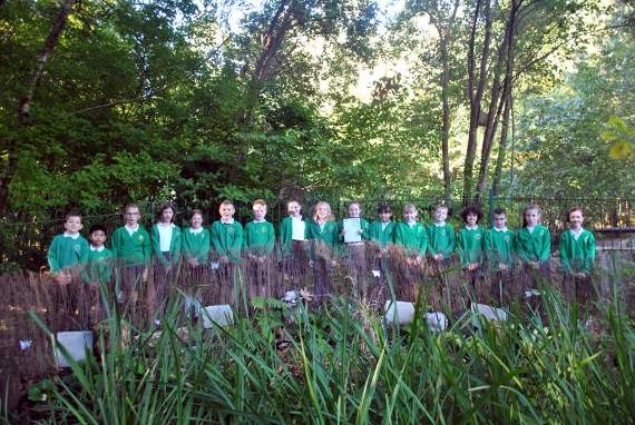 Young Woodlea environmentalists reap reward
