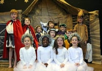 Magical nativity at Barfield School