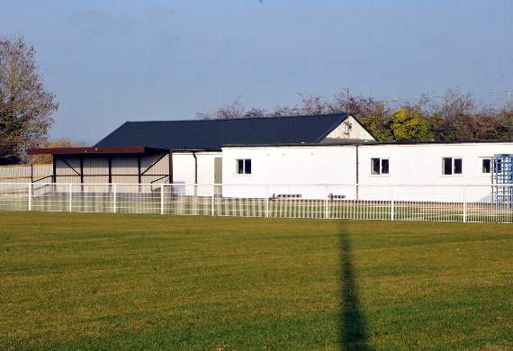 The new ground in Wrecclesham taking shape