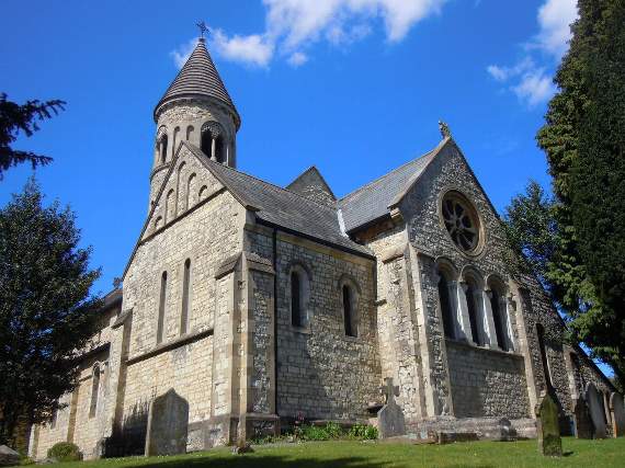 St John's Church in Hale, near Farnham