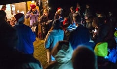 Villagers gather for festive sing-song