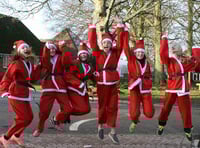 Santa dash for Lily Foundation