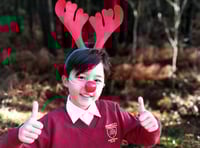 Reindeer run in aid of charity