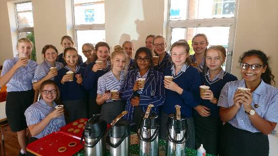 St Nicholas’ pupils raised a cuppa for the World’s Biggest Coffee Morning in aid of Macmillan