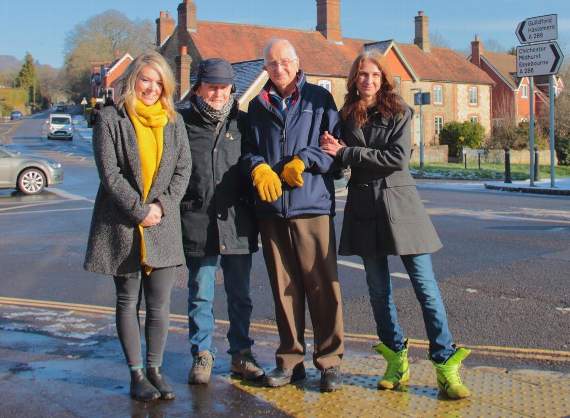 Gemma Peters, Colin Crabb, Michael Hydon and Morty Buffham (Picture by Kitty Aycinena)