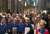 Westminster service a royal affair for pupils