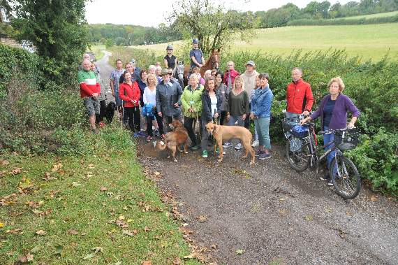 Residents gathered to express their heartfelt objections to the housing proposal