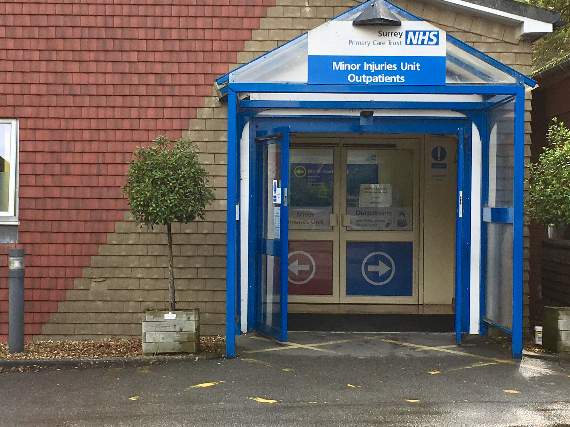 Big display of support for Haslemere minor injuries unit
