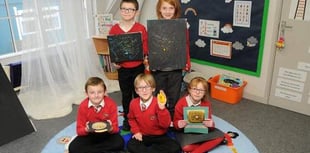 Art exhibition marks school den opening