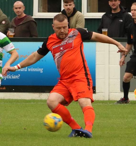 Nic Ciardini scored Lea's only goal from the penalty spot against Cobham on Tuesday night