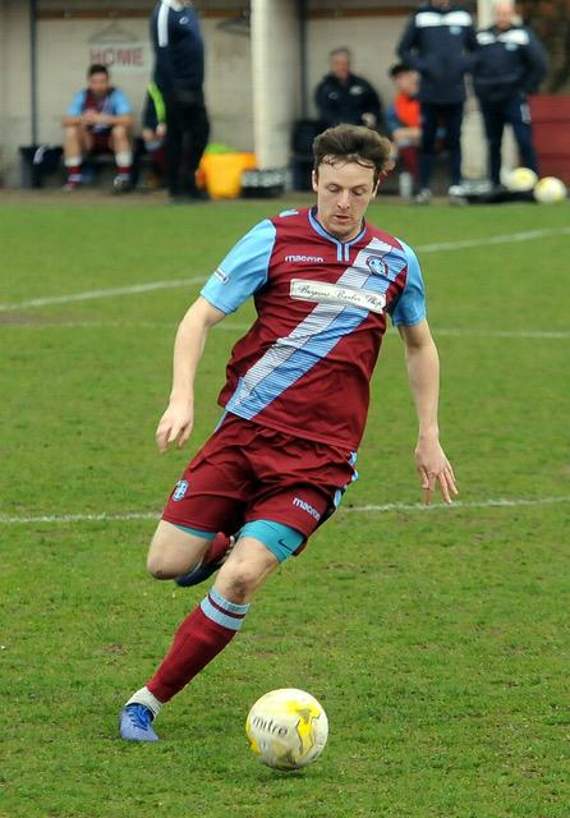 Striker Jack May was unable to add to his season’s goal tally against Abbey Rangers and was replaced by Kalum Cousins 17 minutes from time