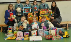 Pupils use toys to spread the love