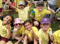 Golden day for sport at school