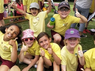 Golden day for sport at school