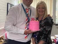Personal landmark for school stalwart Linda