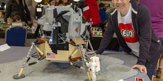 Charity Assists building profile of Lego exhibition