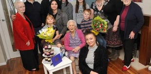 Doris celebrates 105th birthday