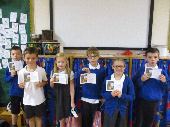 Weyford winners Robbie Campbell, Harvey Wilson, Eloise Maidment, Harrison North, Savannah Berry and James McRoyall