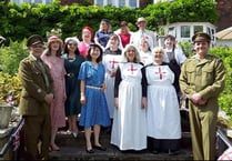 Care home turns back clock to war years