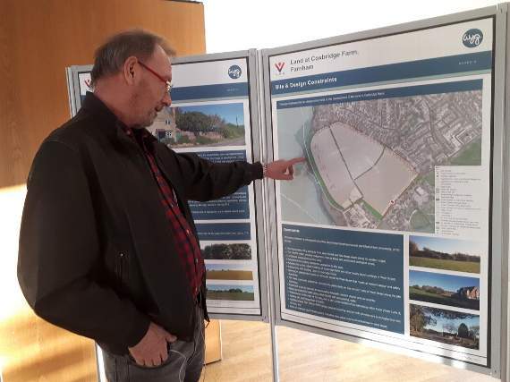 A public exhibition was held earlier this year