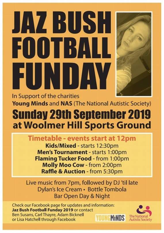 Football fun day in memory of Jaz