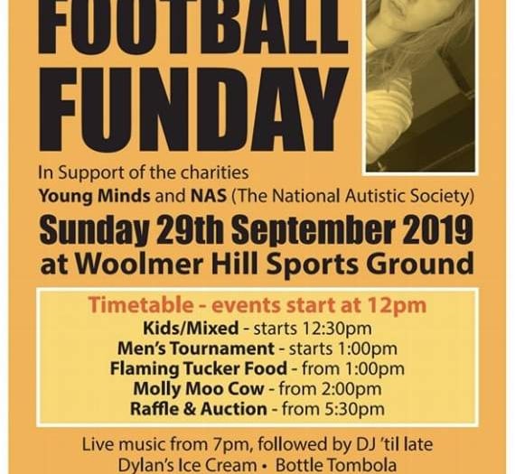Football fun day in memory of Jaz