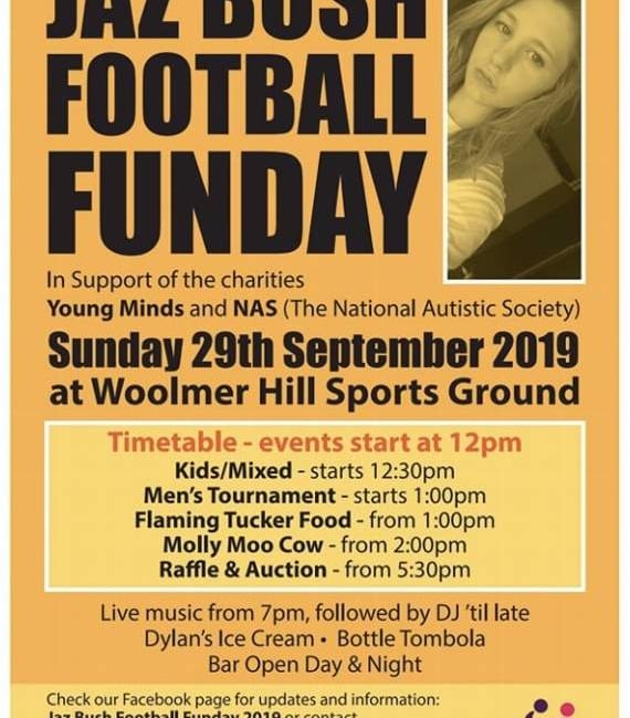Football fun day in memory of Jaz