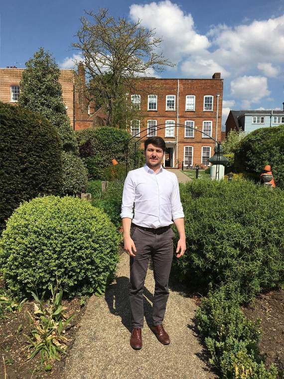 Museum of Farnham curator Josh Godfrey