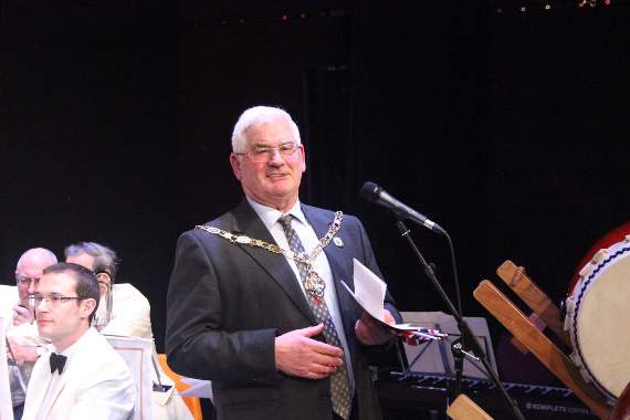 Farnham mayor David Attfield