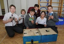 Clever pupils crack the code