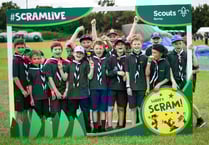 Fun-loving Scouts SCRAM to Epsom
