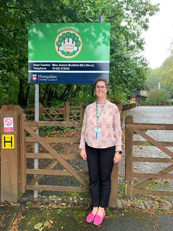 Headteacher Joanna Mumford