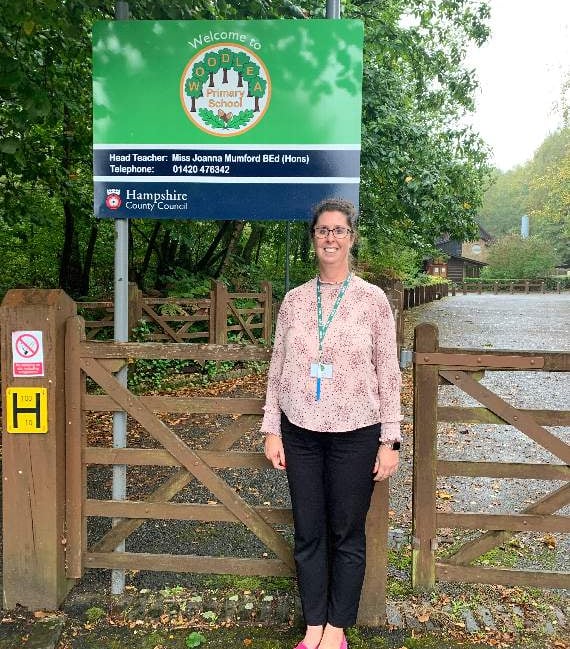 Headteacher Joanna Mumford